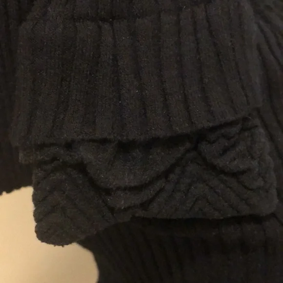 ✔️Anne Fontaine Veronica ribbed zip up cut-in chenille trimmed cardigan - Picture 4 of 15